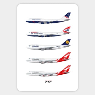 747 Operators Magnet